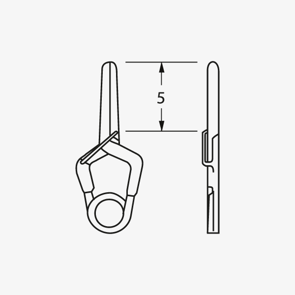 Clip Yasargil MINI Temporal Recto ESTÉRIL - Imagen 2